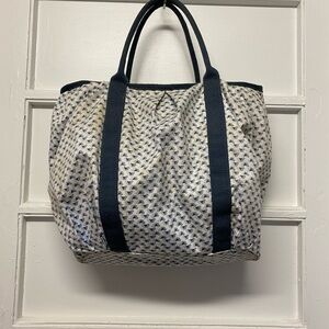 Old navy canvas beach bag tote bag